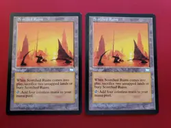 Scorched Ruins ×1 #166 MtG (2 Available When Listed) - Image 1
