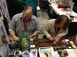 Signed MtG Magic Daniel Gelon Artist Proof _ Revised _ STONE RAIN _ VHTF 1/100! - Image 4