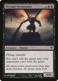 Abyssal Persecutor #47 (LP) Worldwake WWK Magic MTG - Image 1
