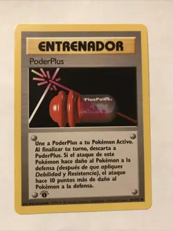 Pokemon TCG Trainer 1st Edition Spanish PlusPower 84/102 Uncommon - Image 1