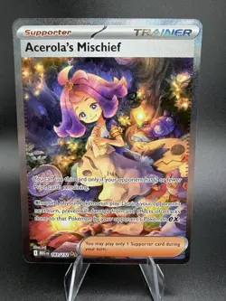 Pokemon TCG: Acerola's Mischief 183/132 Special Illustration Rare Holo - Image 1