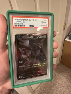 Pokemon Zekrom EX BW Rare SV11B JP 2025 #174 PSA 10 GEM MT - Image 2