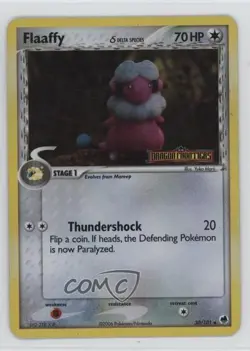 Flaaffy Reverse Foil Pokemon EX Dragon Frontiers #30 2006 - Image 1