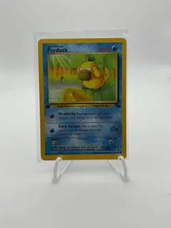 Psyduck Pokemon Card TCG First Edition 53/62 WOTC 1999 - Image 1