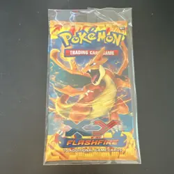 Pokemon XY Flashfire Booster Pack Charizard Trading Card Game - Image 1