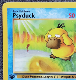 1st Edition Psyduck - Fossil - #53/62 - Vintage Pokemon Card 1999 WOTC - Image 2
