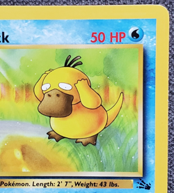 1st Edition Psyduck - Fossil - #53/62 - Vintage Pokemon Card 1999 WOTC - Image 3