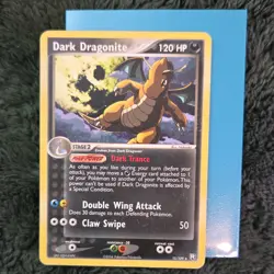 Pokemon Dark Dragonite 15/109 EX Team Rocket Returns Rare 120 HP Stage 2 Nakaoka - Image 1
