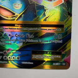 Pokemon TCG Card M Venusaur EX 100/108 Full Art XY Evolutions Ultra Rare Holo NM - Image 5