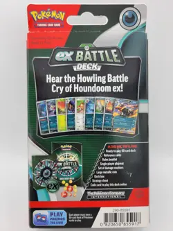 Pokemon ex Battle Deck HOUNDOOM EX Factory Sealed Box Ready To Play Deck - Image 2