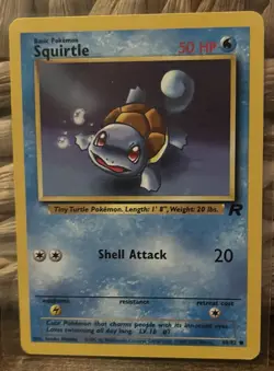 Squirtle Pokemon Team Rocket #68 2000 - Image 1
