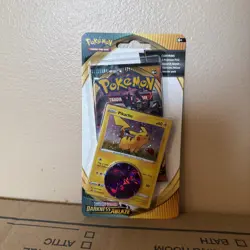 Pokemon Sword & Shield Darkness Ablaze Checklane blister pack Pikachu Sealed - Image 1