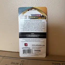 Pokemon Sword & Shield Darkness Ablaze Checklane blister pack Pikachu Sealed - Image 2