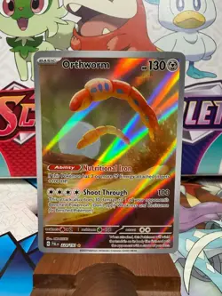 Orthworm 224/193 Illustration Rare - Paldea Evolved - Pokemon TCG - SHIPS FAST - Image 1