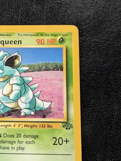 Nidoqueen LP/NM Rare Pokemon 23/64 Jungle Regular - Image 3