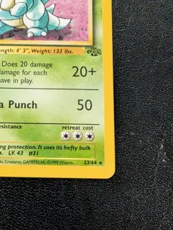 Nidoqueen LP/NM Rare Pokemon 23/64 Jungle Regular - Image 4