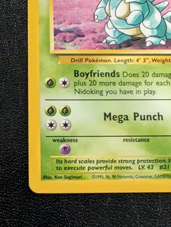 Nidoqueen LP/NM Rare Pokemon 23/64 Jungle Regular - Image 5
