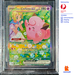 BGS 9.5 GEM MINT | Lillie's Clefairy ex 184/159 SAR | Journey Together |Pokemon - Image 2