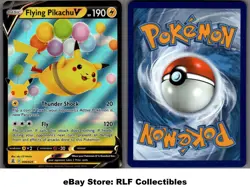 2021 Pokemon, Celebrations, #006/025 Flying Pikachu V, Holo Ultra Rare (b) - Image 1