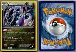 2014 Pokemon, XY Phantom Forces Promos, #77/119 Goodra, Cosmos Holo Rare - Image 1