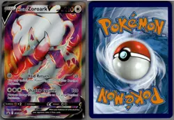 2023 Pokemon, Sword & Shield Promos, #SWSH297 Hisuian Zoroark V Black Star Promo - Image 1