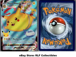 2021 Pokemon, Celebrations, #007/025 Flying Pikachu VMax, Holo Ultra Rare - Image 1