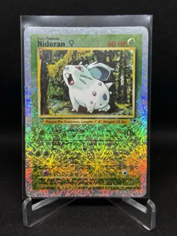 Nidoran 2002 Pokemon Legendary Collection #82 Reverse Foil - Image 1
