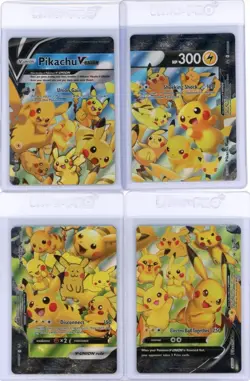 Pokemon Celebrations Pikachu V-UNION SWSH139 SWSH140 SWSH141 SWSH142 MINT - Image 1