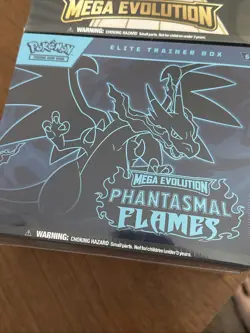 Pokemon TCG: Mega Evolution Phantasmal Flames Elite Trainer Box ETB - Set of 2 - Image 3