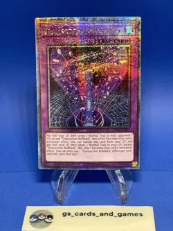 Transaction Rollback RA04-EN105 - Quarter Century Secret Rare - Yugioh Stampede - Image 2