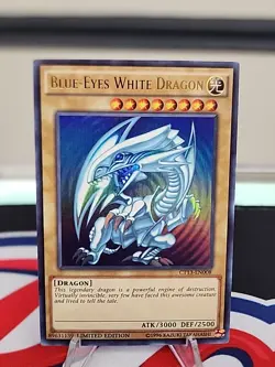 Yu-Gi-Oh! Blue-Eyes White Dragon LP CT13-EN008 Ultra Rare Limited Edition - Image 1