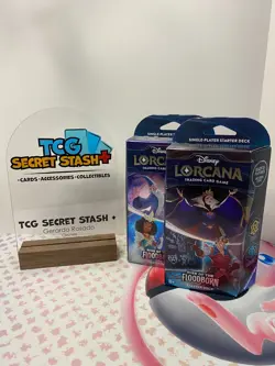 Disney Lorcana Rise of the Floodborn Starter Deck Set of 2 Sealed New - Image 1