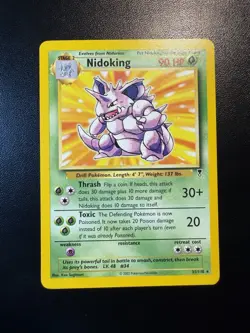 Pokemon TCG Nidoking 31/110 Legendary Collection Near Mint Card - Image 1