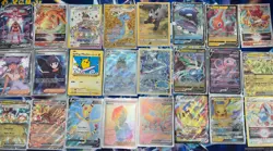 Pokemon Card Lot 100 OFFICIAL Cards + 1 Japanese/Ultra Rare/EX/GX/V/VSTAR Card! - Image 2