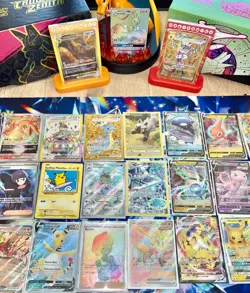 Pokemon Card Lot 100 OFFICIAL Cards + 1 Japanese/Ultra Rare/EX/GX/V/VSTAR Card! - Image 3