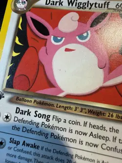 Pokemon TCG Neo Destiny Dark Wigglytuff Card 40/105 1st edition - Image 4