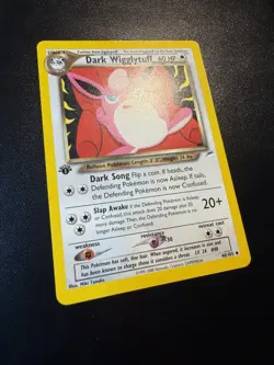Pokemon TCG Neo Destiny Dark Wigglytuff Card 40/105 1st edition - Image 5