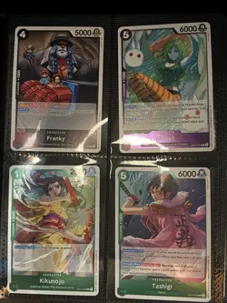 One Piece Card Lot 160 Cards SR / R / UC / C – Zoro, Vivi, Hancock + Binder - Image 3