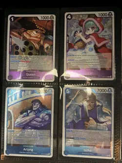 One Piece Card Lot 160 Cards SR / R / UC / C – Zoro, Vivi, Hancock + Binder - Image 4
