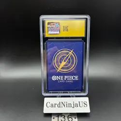 CGC PRISTINE 10 Nico Robin ST01-008 C 25th Edition Parallel ONE PIECE Card Game - Image 2