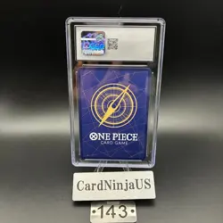 CGC GEM MINT 10 Brook OP01-022 UC 25th Edition Parallel ONE PIECE Card Game 143 - Image 2