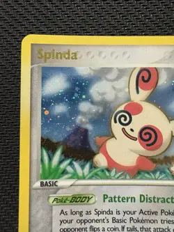 Pokemon TCG Spinda Legend Maker 26/92 Reverse Holo Stamped LP Excellent Card - Image 2