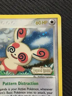 Pokemon TCG Spinda Legend Maker 26/92 Reverse Holo Stamped LP Excellent Card - Image 3