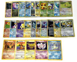 LOT 74 Vintage Pokemon Cards: Base Set, Fossil, Neo Destiny, Promos HP-Damaged - Image 3