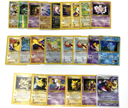 LOT 73 Vintage Pokemon Cards: Base Set 2, Fossil, Team Rocket, Promos HP-Damaged - Image 2