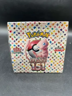 Pokemon Japanese sv2a Pokemon Card 151 Booster Box Sealed - Image 1