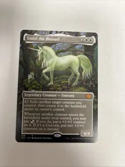 Emiel The Blessed Borderless Nonfoil Card #338 MTG LP - Image 1
