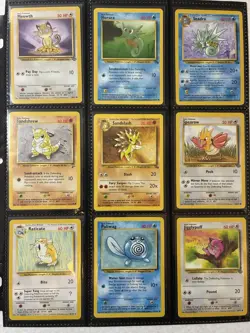 Pokemon Card Binder Collection - Vintage Card Lot | 1999-2000 WOTC - Image 1