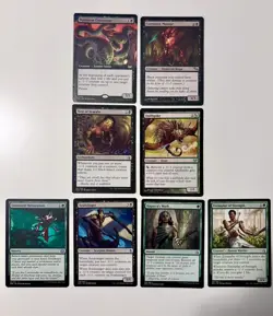 Magic The Gathering -1/-1 Counters Deck Cards Lot. Persistent Constrictor. - Image 1
