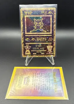 Pokemon Ancient Mew Promo Holo Rare English 2000 & Original Movie Promo Card - Image 1